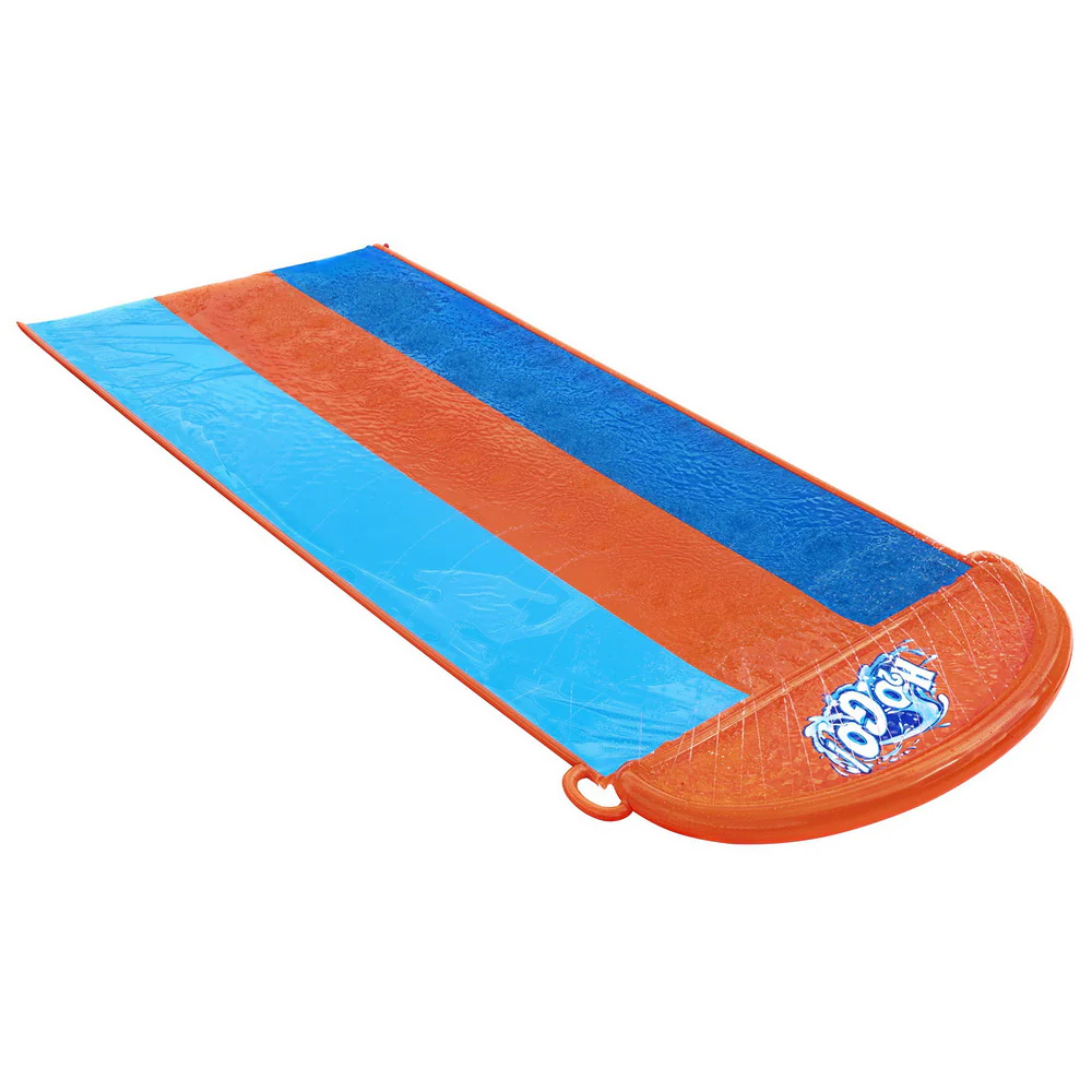 Factory Buys Water Slip And Slide Kids Inflatable Splash Toy Outdoor Triple 4.88M - Nurns