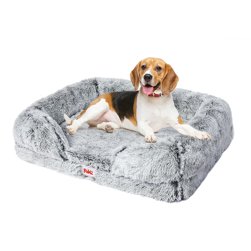 MEDIUM Dog Beds Pet Orthopedic Sofa - Grey - Nurns