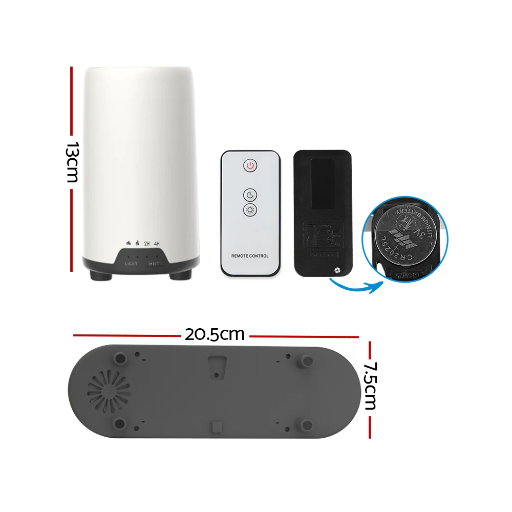 Aroma Diffuser Aromatherapy Flame 240ml - Nurns