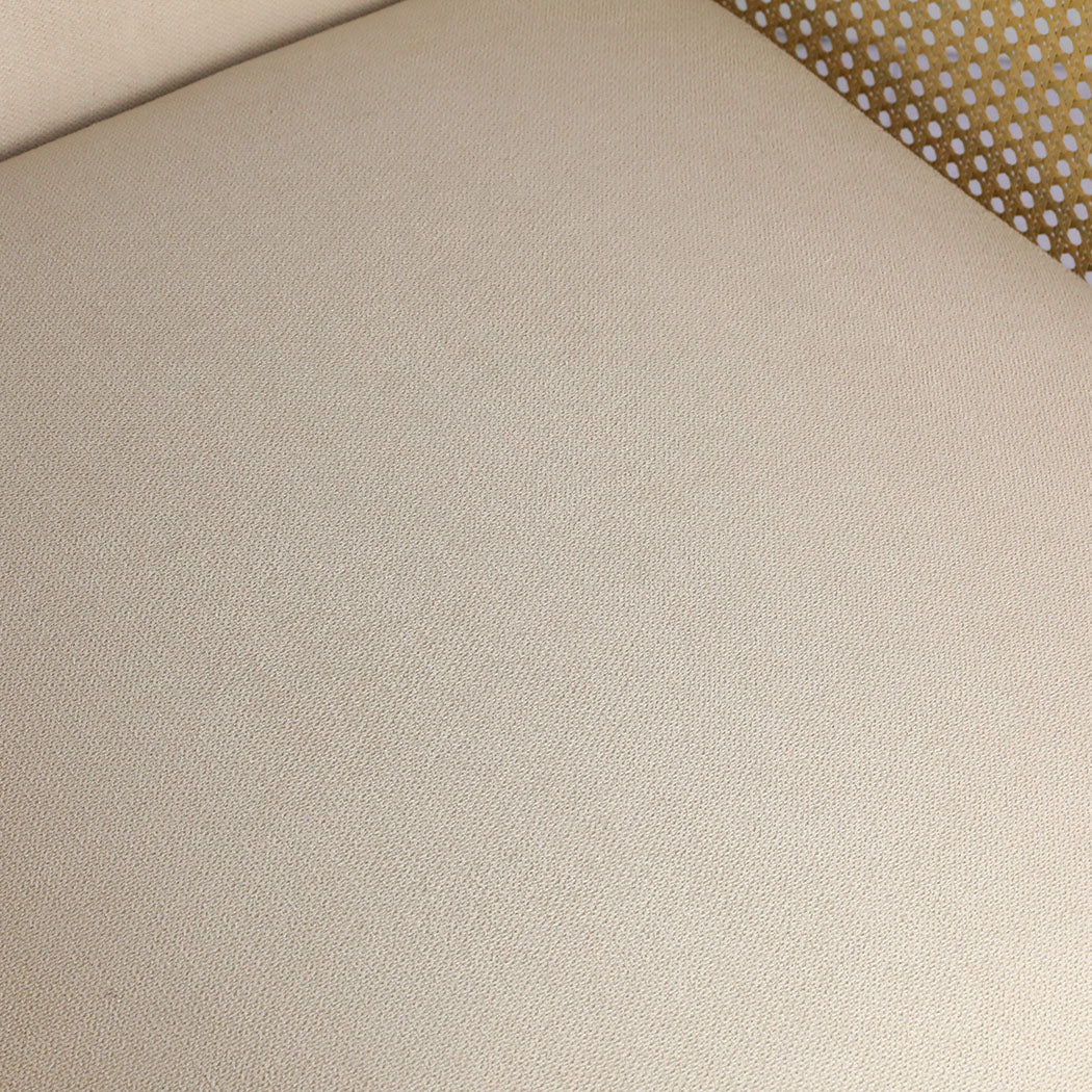 Rattan Lounge Armchair - Natural - Nurns