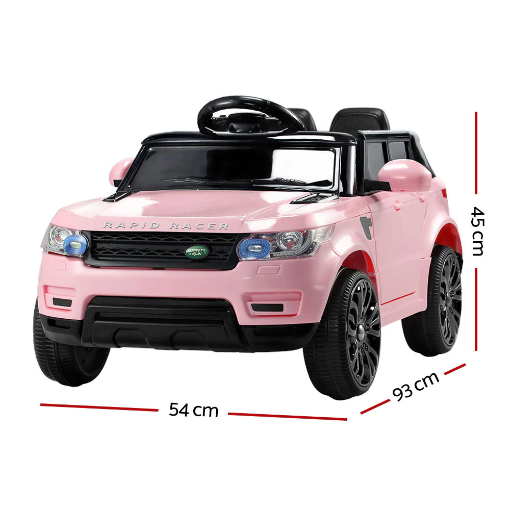 Ride On Car Kids Electric Ride On Cars SUV Remote 12V - Pink - Nurns