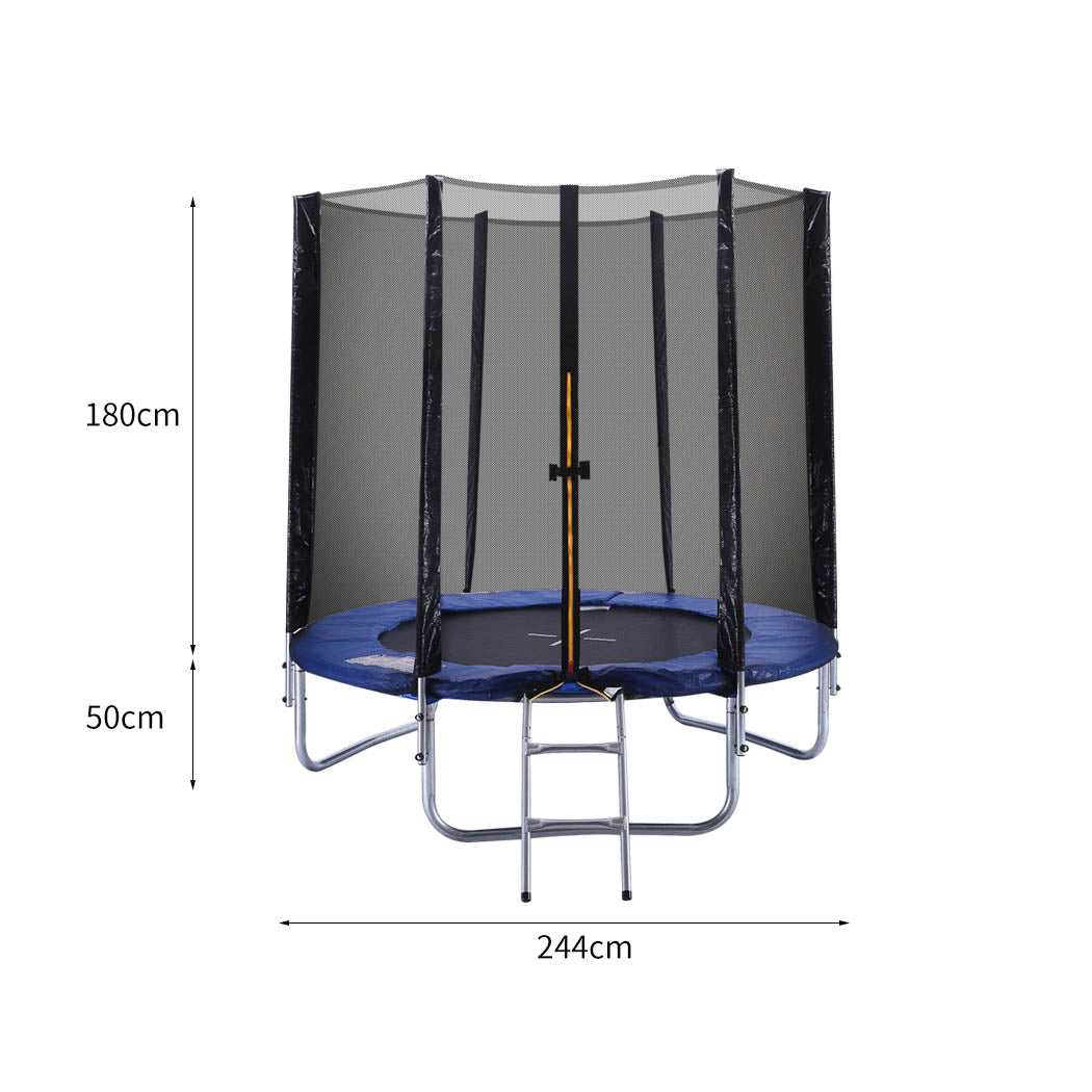 Trampoline 8FT Round Enclosure - Nurns