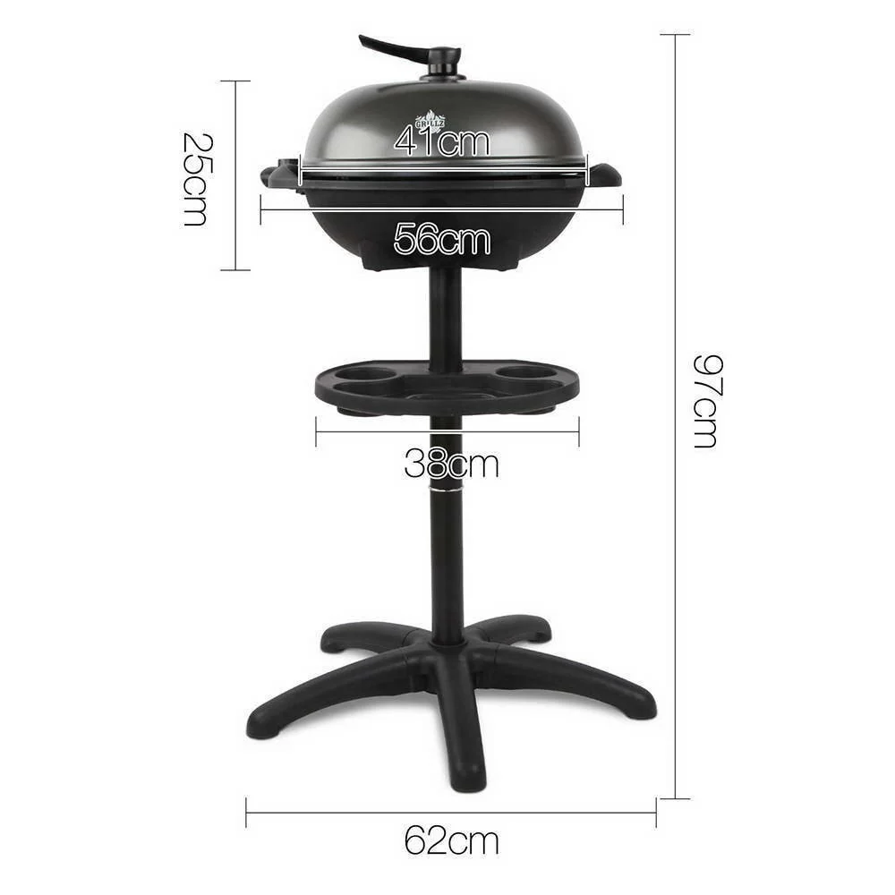 Portable Electric BBQ With Stand - Nurns