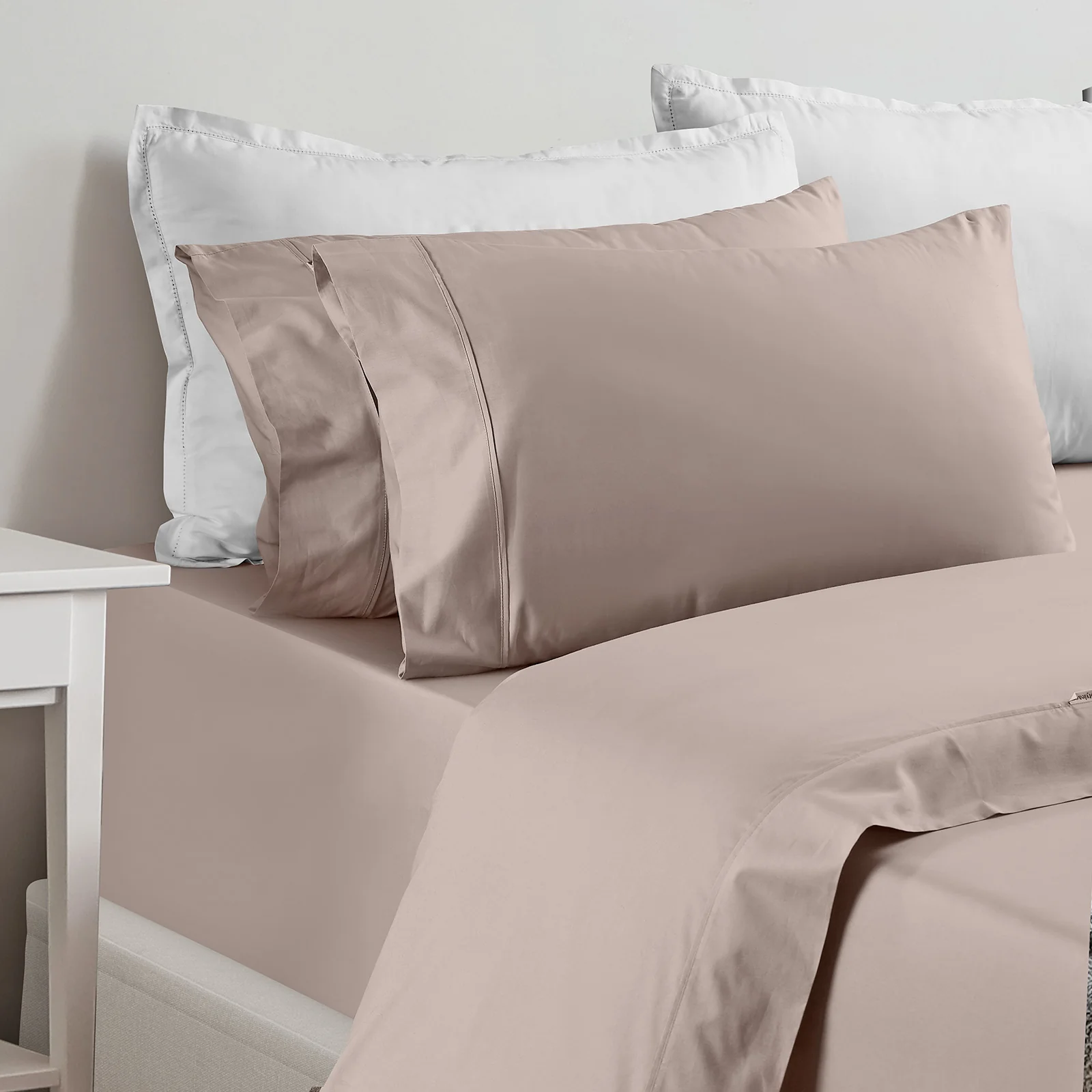 King Renee Taylor 1500 TC Cotton Blend Sheet Set - Stone - Nurns