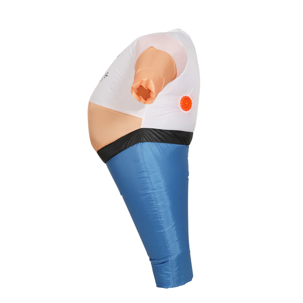 Inflatable Samson Costume Adult Suit Blow Up Party Fancy Dress Halloween Cosplay - Nurns