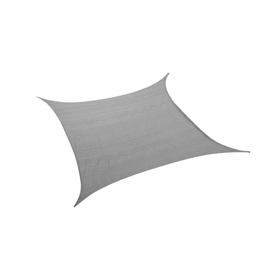 Mountview Sun Shade Sail Cloth Canopy Grey - Nurns