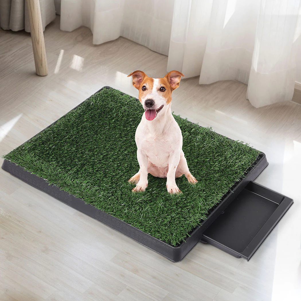 Grass Potty Portable Dog Pad Training Pet Puppy Indoor Toilet Artificial Trainer - Nurns