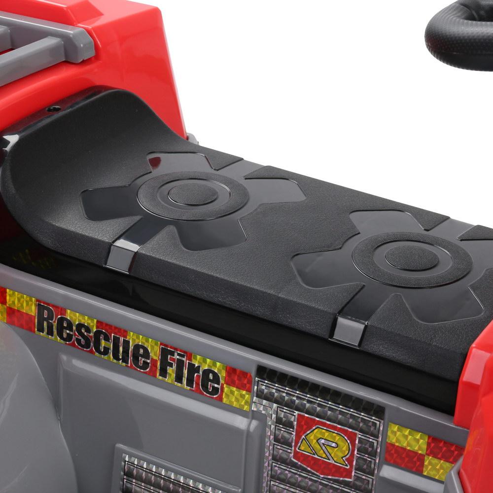 Kids Ride On Fire Truck Motorbike Motorcycle Car - Red - Nurns