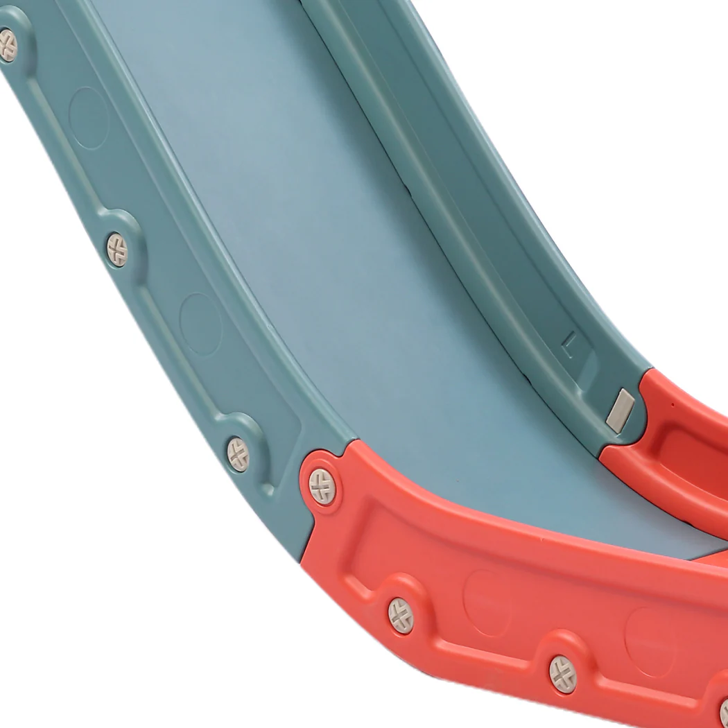 Kid Slide 135cm Long Slide Activity Centre Toddlers Play Set Toy Playground Play - Nurns