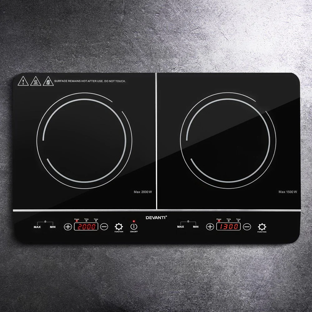 Devanti Induction Cooktop 60cm Portable Cooker - Nurns