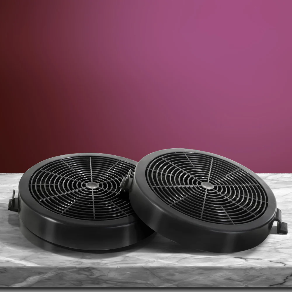 Devanti 11cm Range Hood Carbon Charcoal Filters Replacement X2 - Nurns