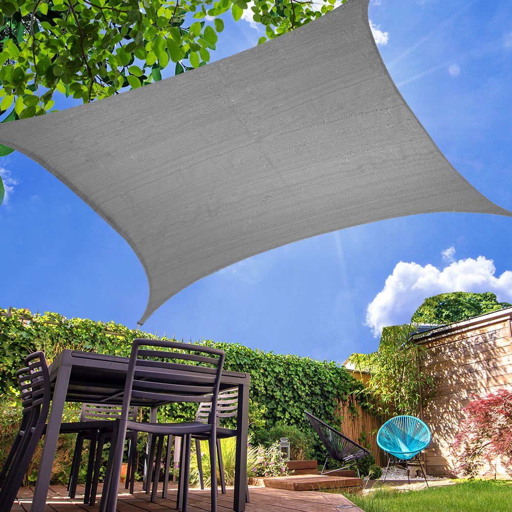 Mountview Sun Shade Sail Cloth Rectangle Large - Nurns