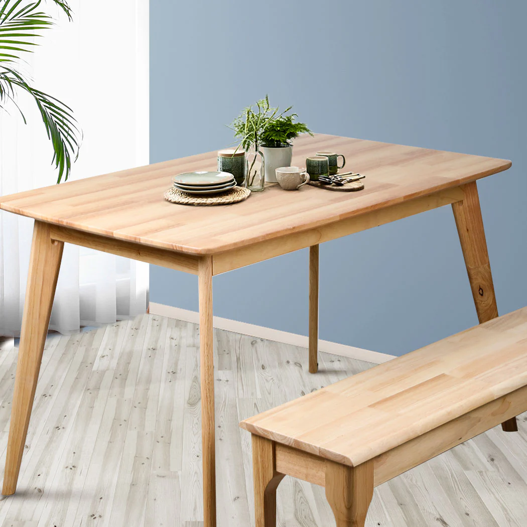 Dining Table Coffee Tables Industrial Wooden Kitchen Modern Furniture Oak - Nurns