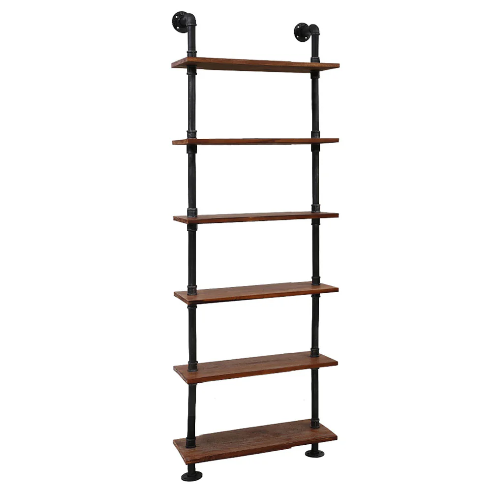 Artiss Floating DIY Pipe Shelf 6 Tiers - Ida - Nurns