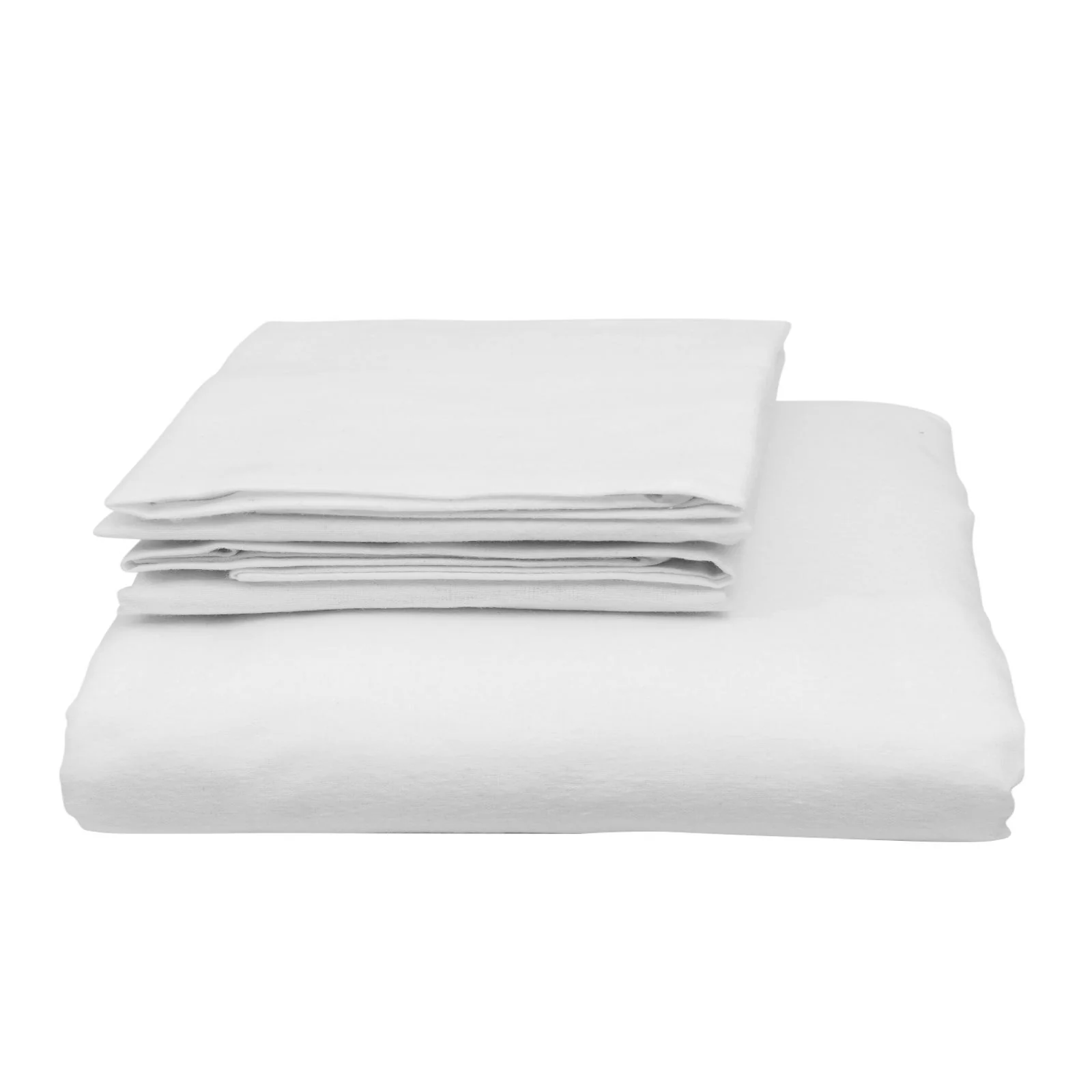QUEEN Blended Bamboo Quilt Cover Set - White - Nurns