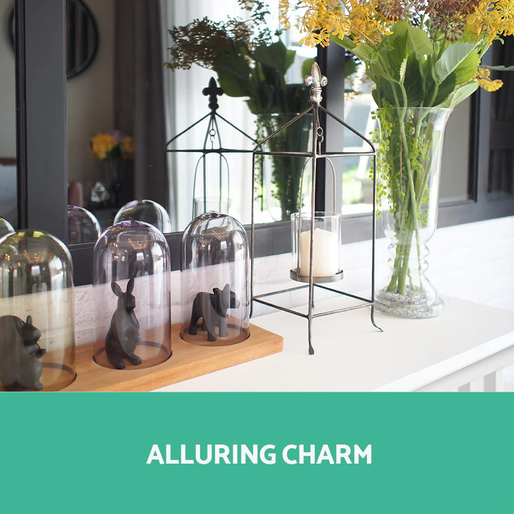 Quillon Wooden 3-tier Console Table - White Polly - Nurns