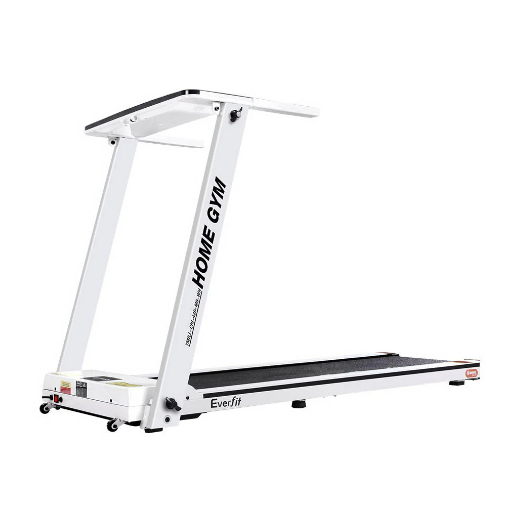 Everfit Treadmill Electric Home Gym Fitness Exercise Fully Foldable 420mm White - Nurns