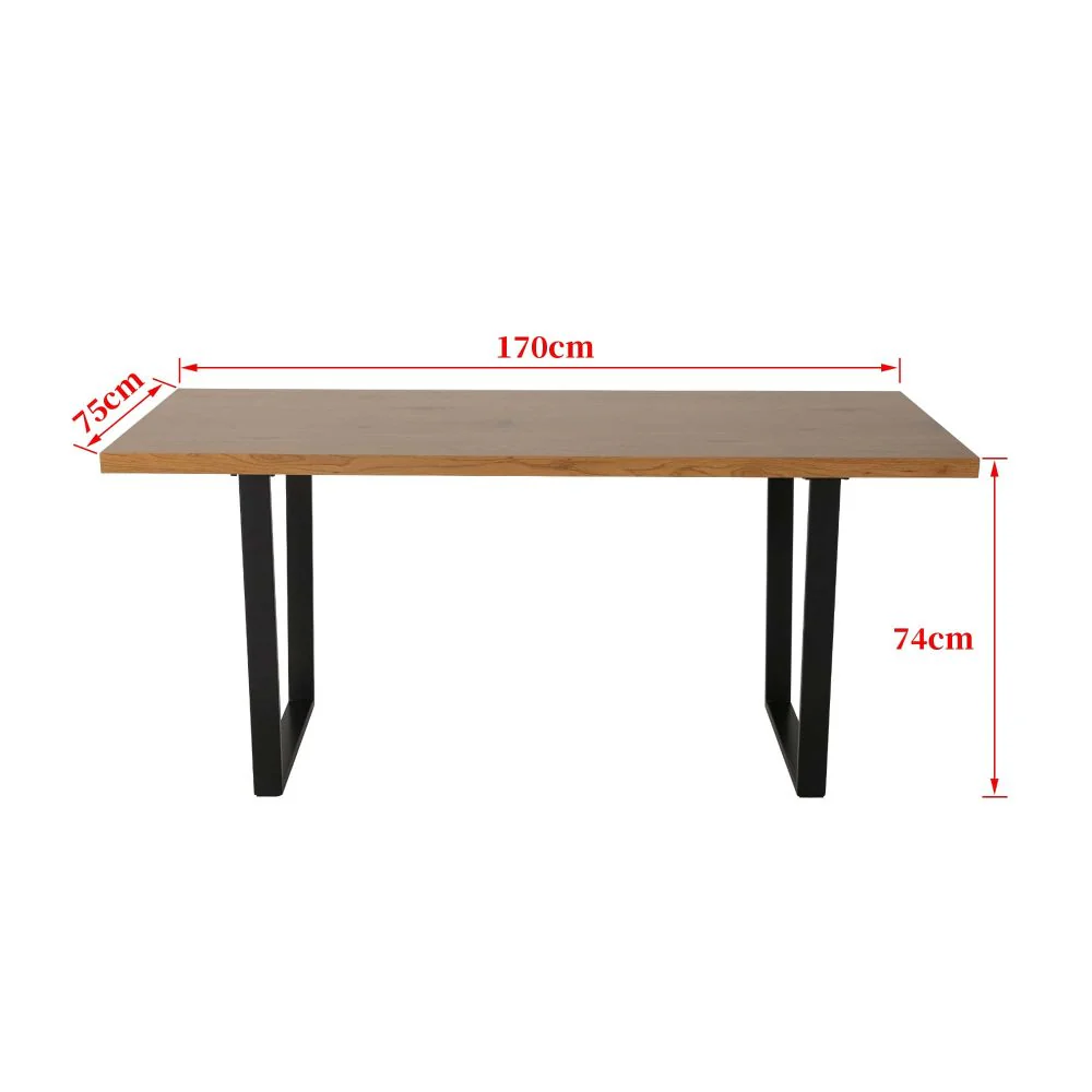 Clay Rectangular Dining Table 170cm - Natural - Nurns