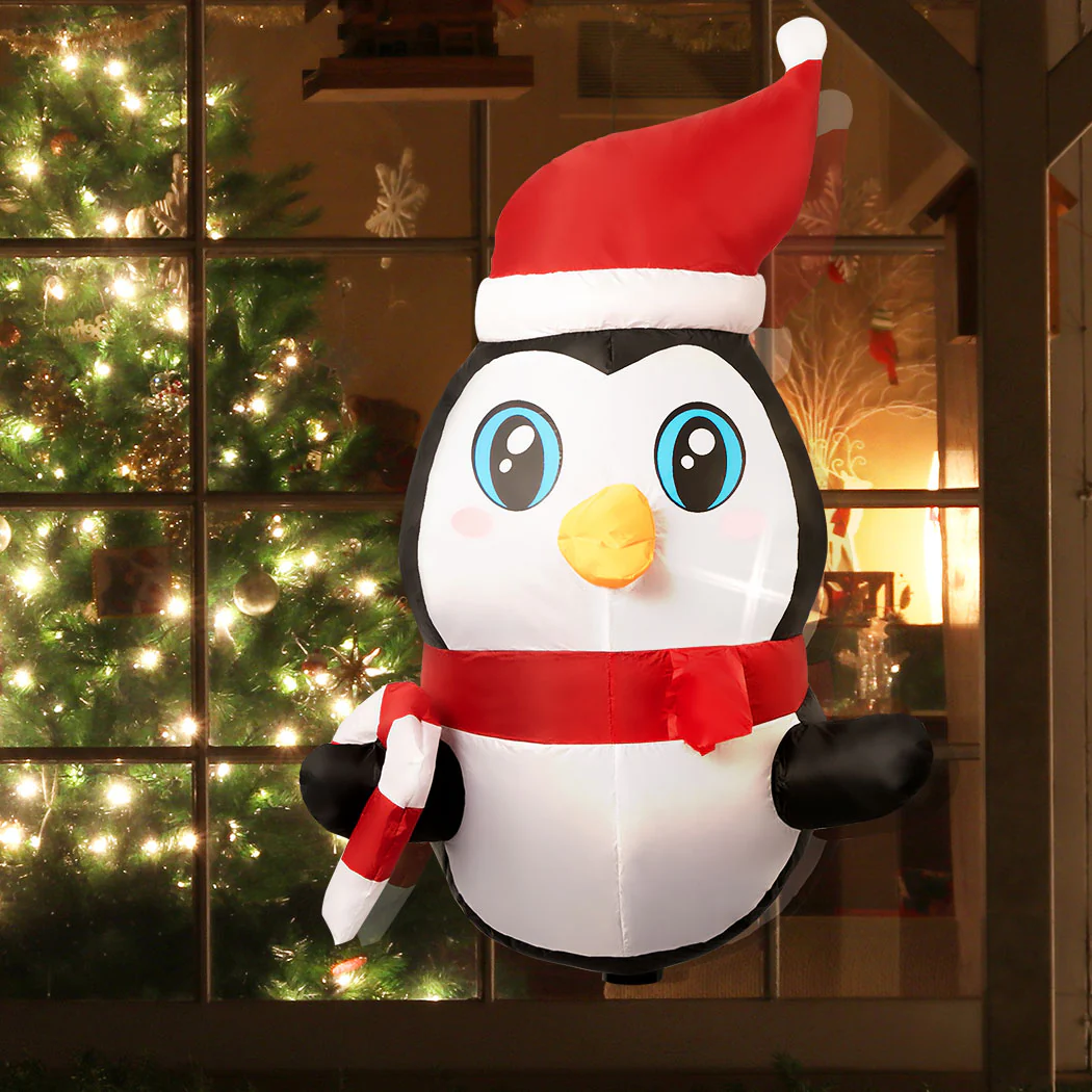 Penguin Christmas Inflatable Xmas Decorations - 90cm - Nurns