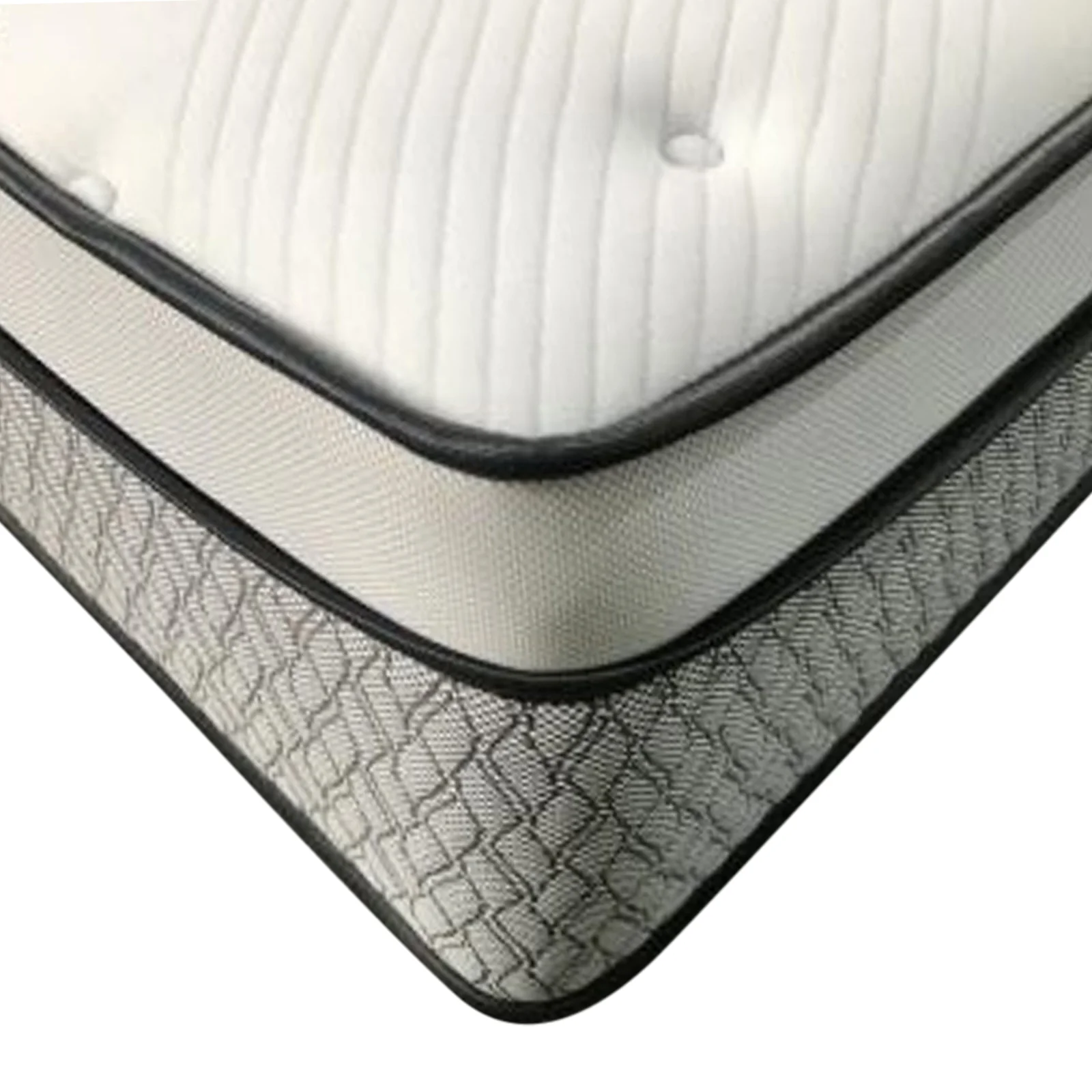 Dashiell 30cm Mattress In Gel Memory Foam 6 Zone Pocket Coil Soft Firm - Queen - Nurns