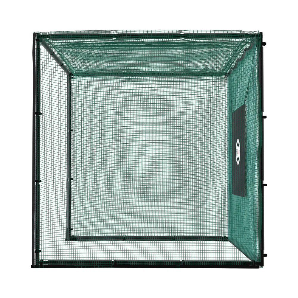 Everfit 3m Golf Practice Net Hitting Cage with Steel Frame Baseball Training - Nurns