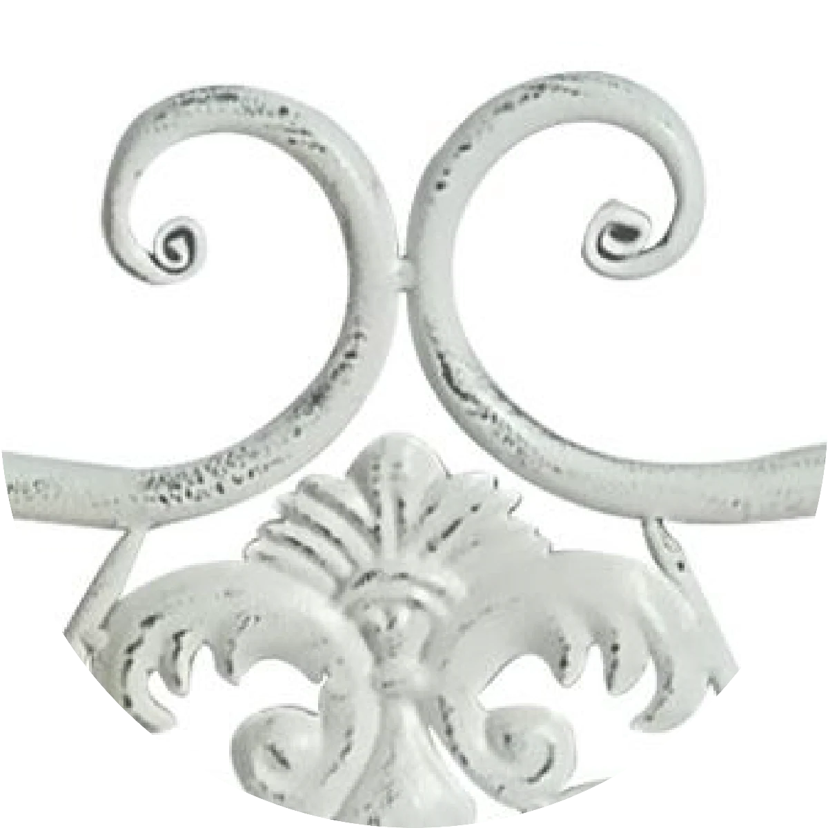 Emma Aluminium Bench - White - Nurns