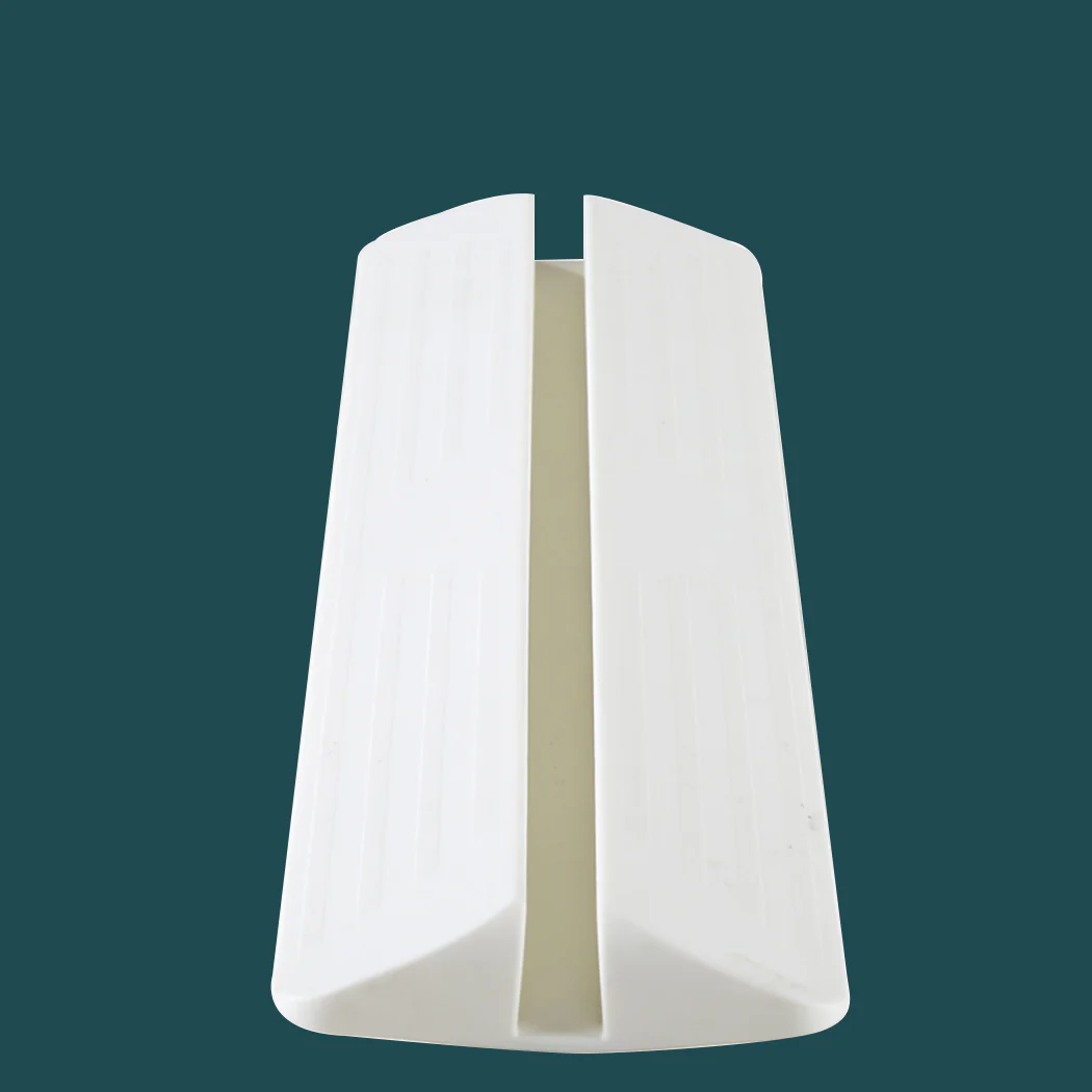 Adjustable Baby Kids Safety Security Gate Stair Barrier Support Ramp White - Nurns