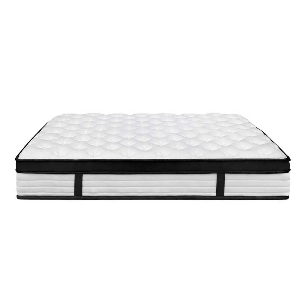 Panama 31cm Thick Euro Top Pocket Spring Mattress - Single - Nurns