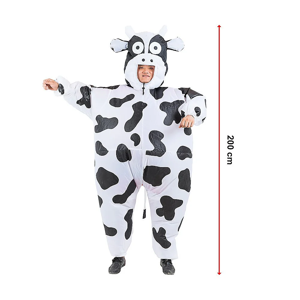COW Fancy Dress Fan Inflatable Costume Suit - Nurns
