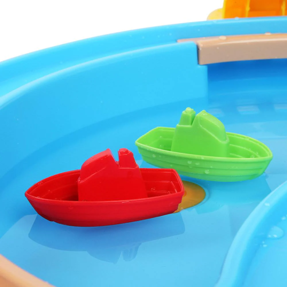 Kids Sandpit Pretend Play Set Water Sand Table Children Outdoor Toy Umbrella - Nurns