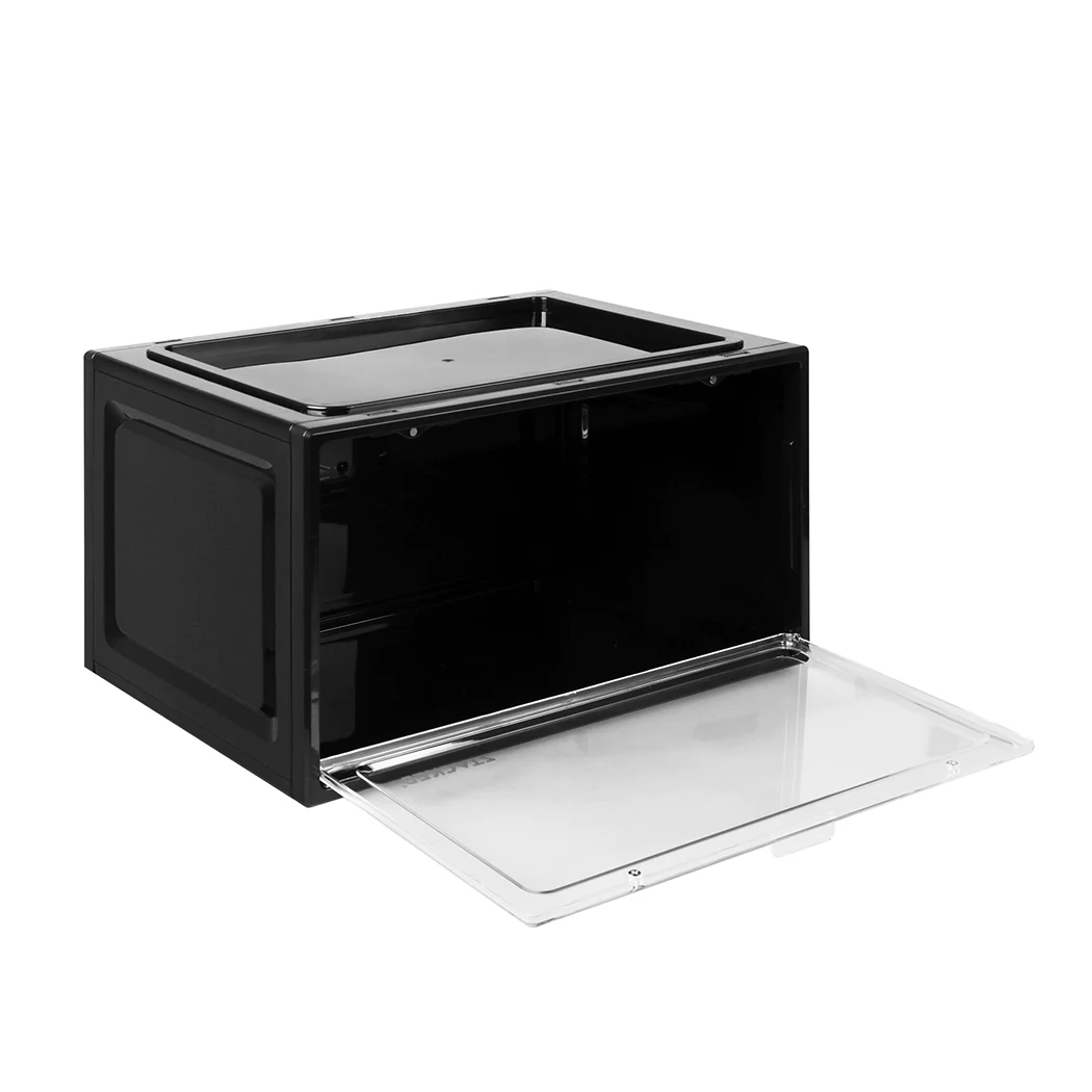 Stacked Shoe Box Acrylic Sneaker Display 1PC Black - Nurns