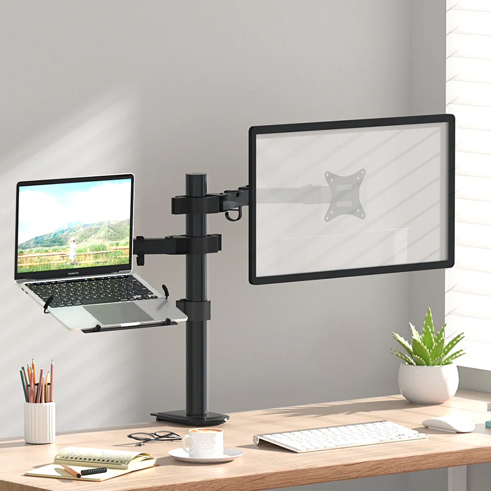 Artiss Monitor Arm Desk Mount Laptop Tray - Nurns