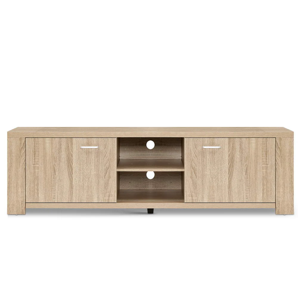 Davin 160cm TV Cabinet Entertainment Unit - Pine - Nurns