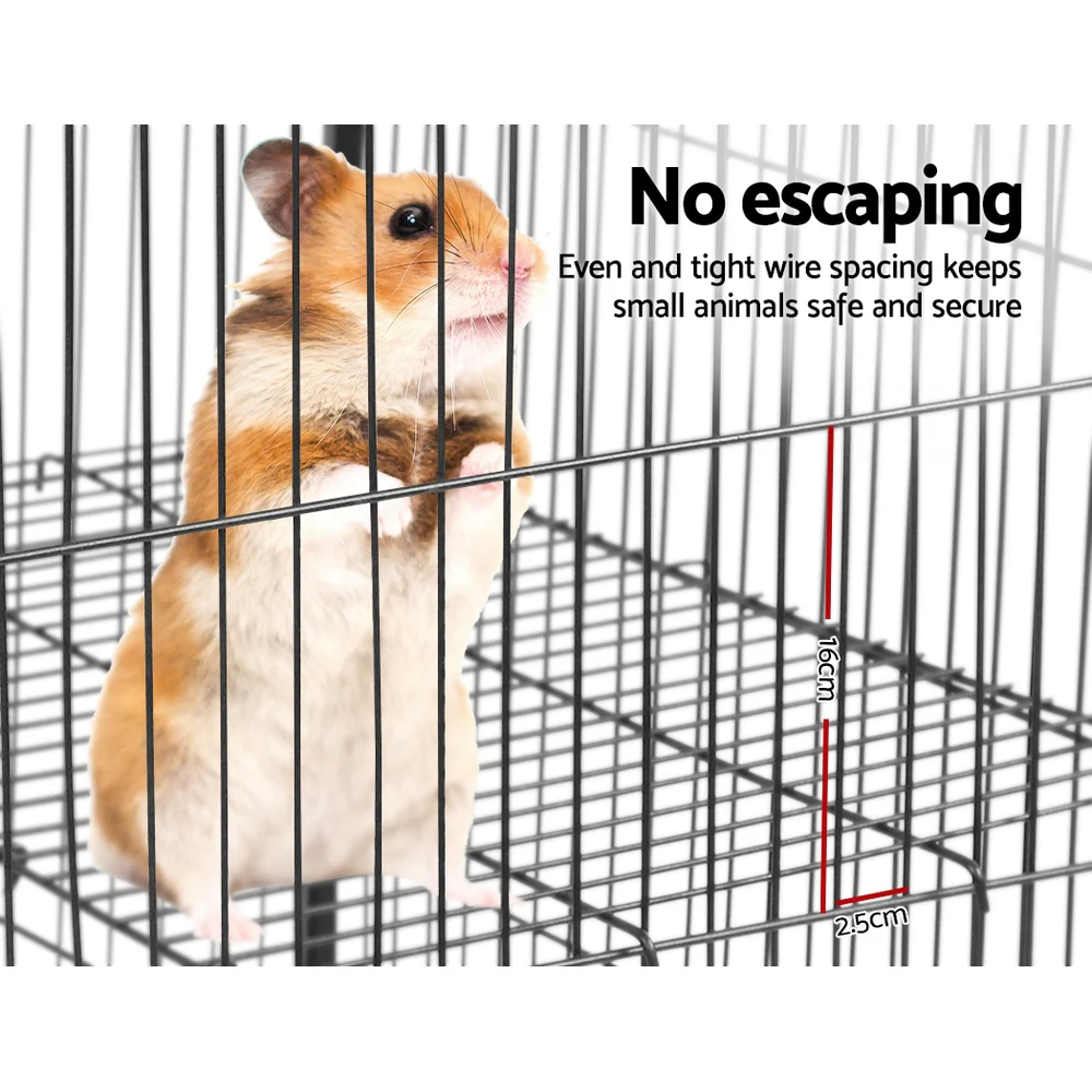 Rabbit Cage Bird Ferret Parrot Aviary Cat Hamster 4 Level 142cm - Nurns