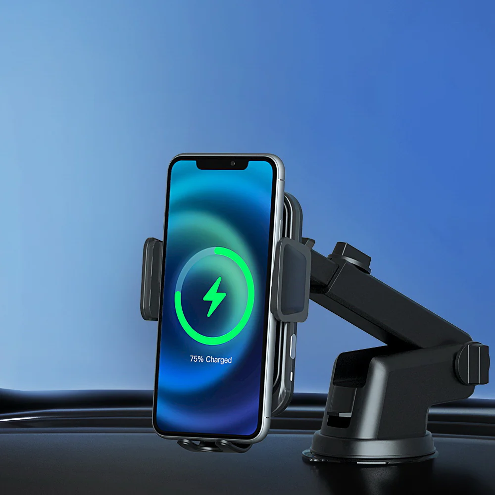 Wireless Car Charger Fast Charging Car Mount Vent Suction cup - Nurns