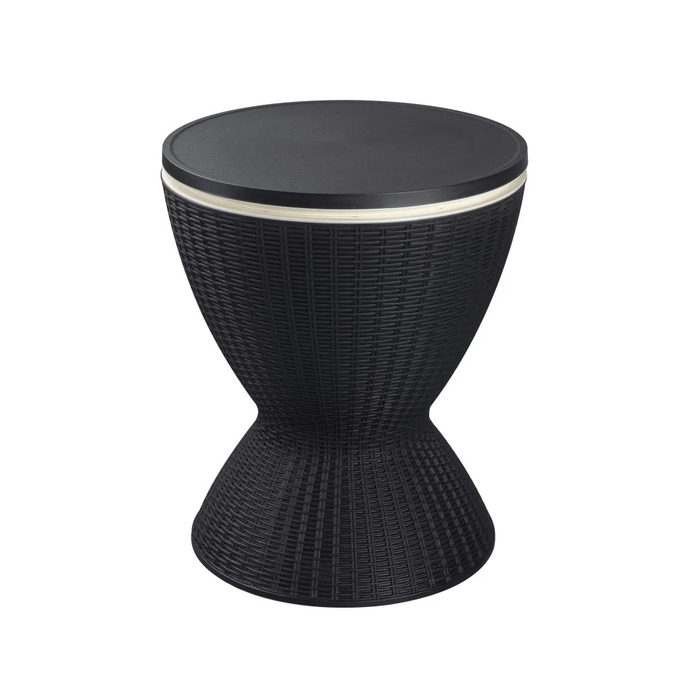 Jody Garden Ice Cooler Table - Black - Nurns