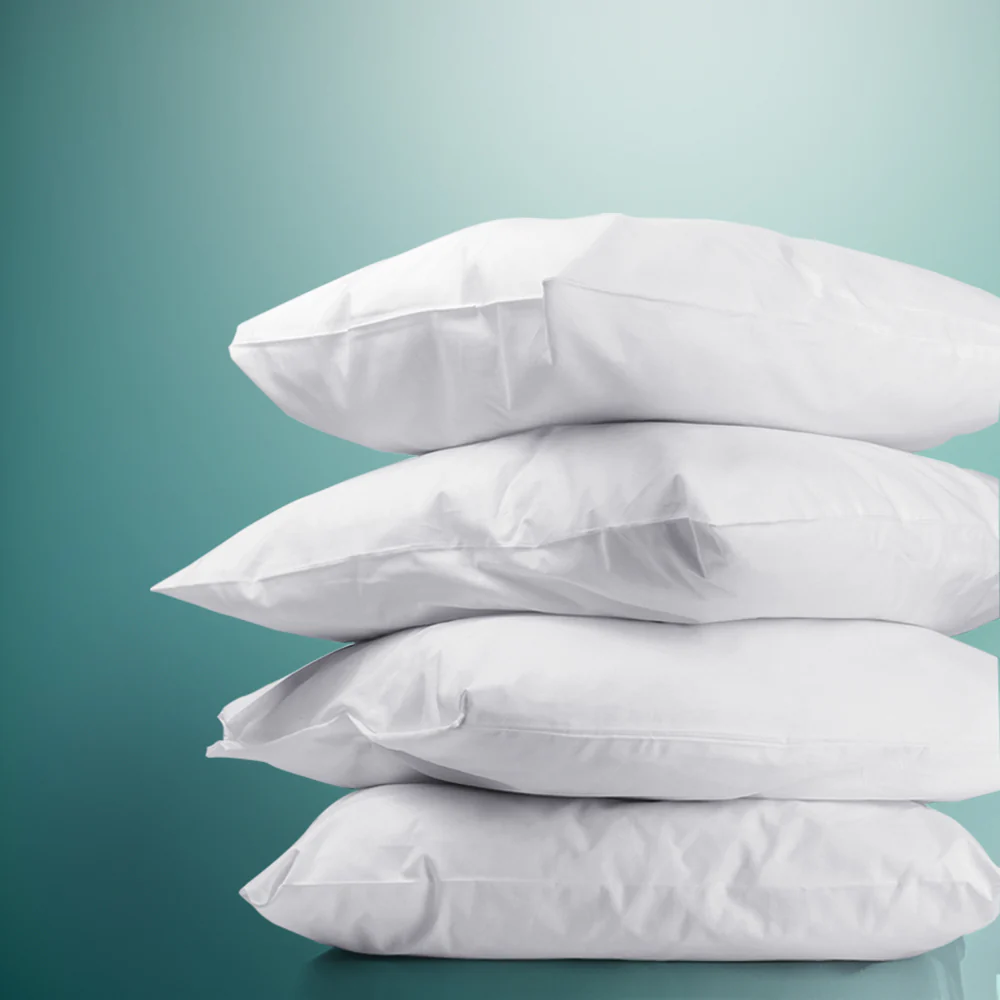Set of 4 Bed Pillow Family Hotel 48X73CM - Nurns