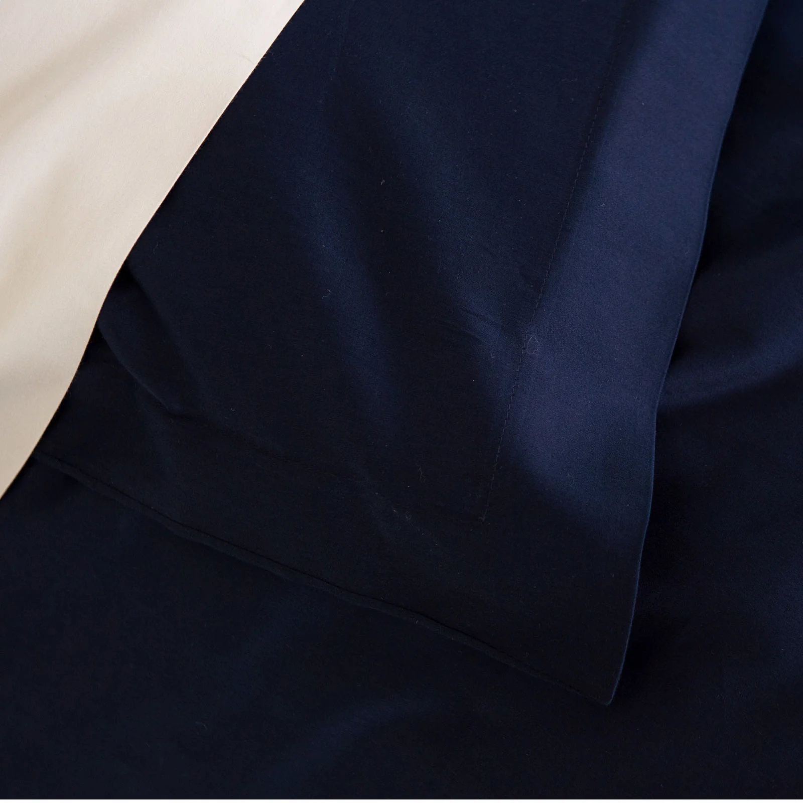 KING 1000TC Bamboo Cotton Quilt Cover Sets - Royal Blue - Nurns