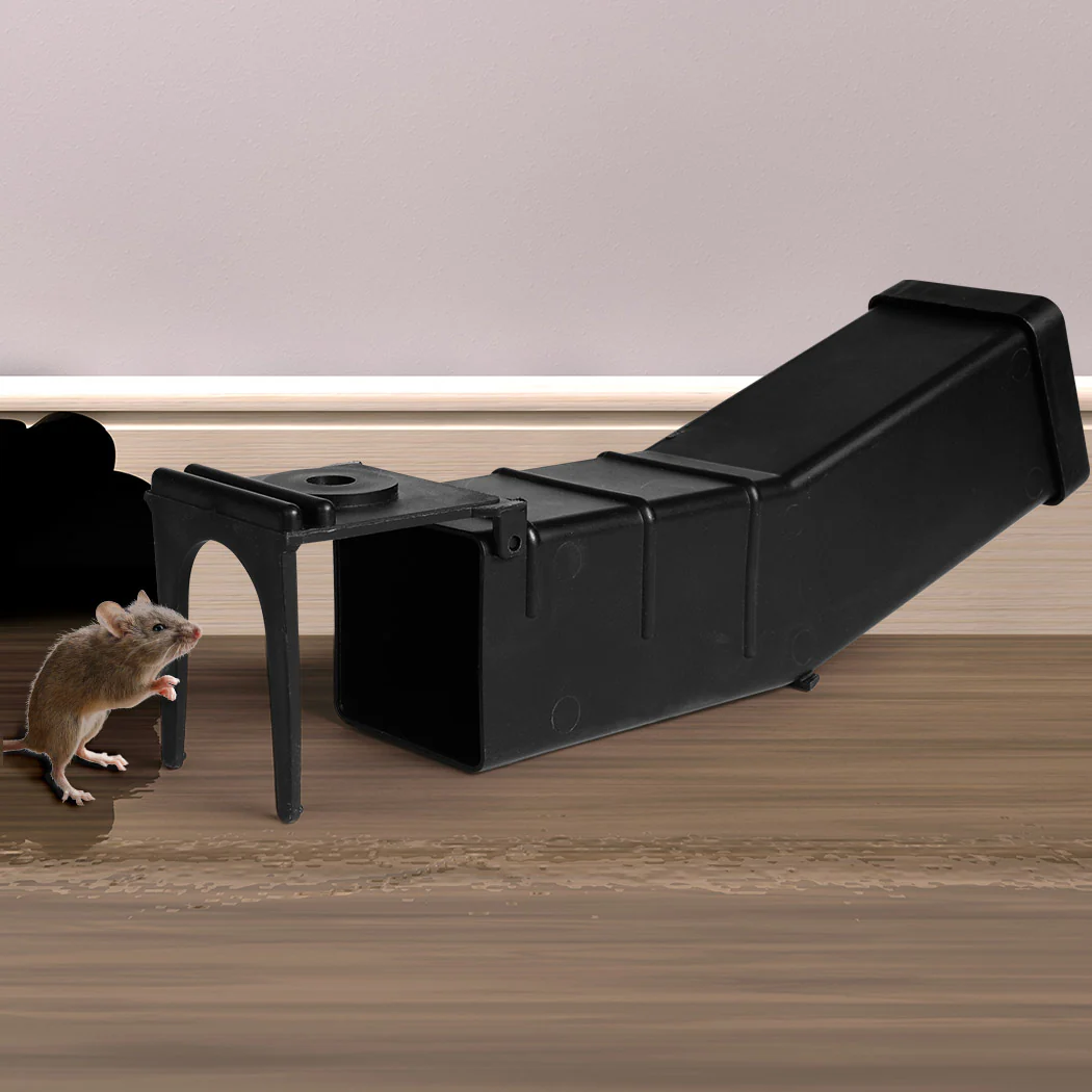 Set of 2 Mouse Rat Trap Cage Catch Capture Mice Bait Hamster Pest Control Reusable - Nurns