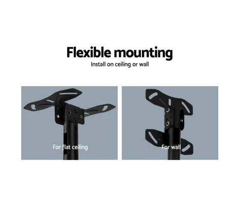 TV Wall Ceiling Mount Bracket Full Motion Tilt Swivel 32 42 50 55 60 65 70 75 inch - Nurns