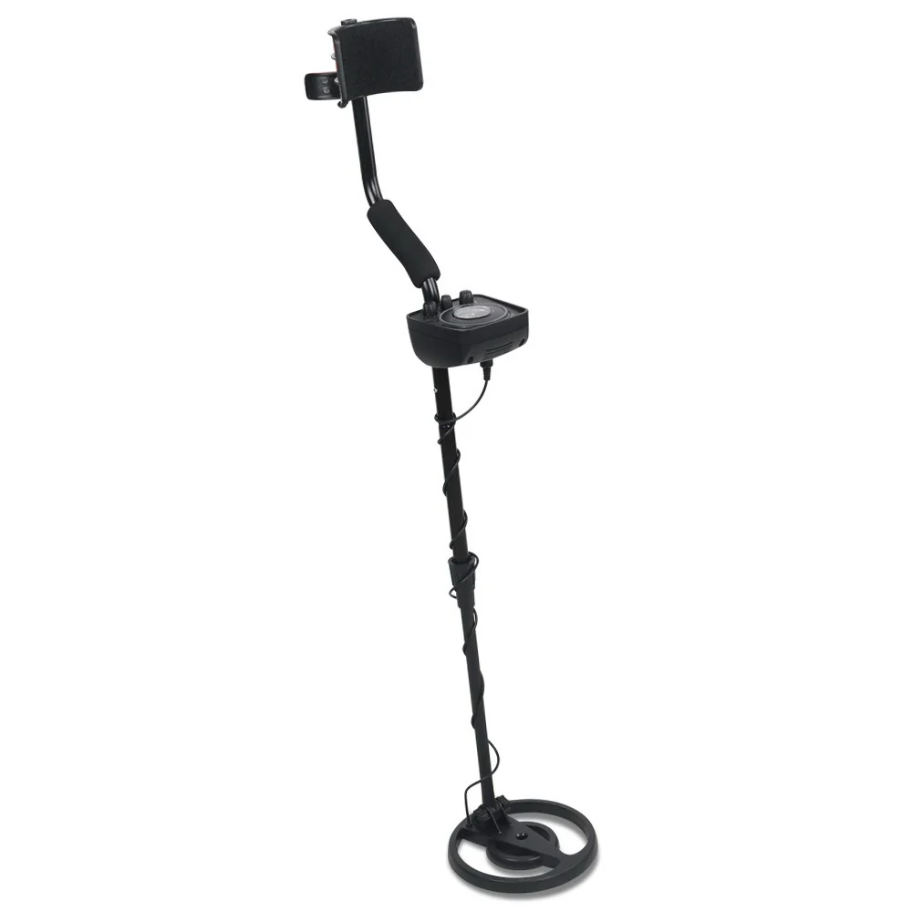 LED Metal Detector with Headphones - Black - Nurns