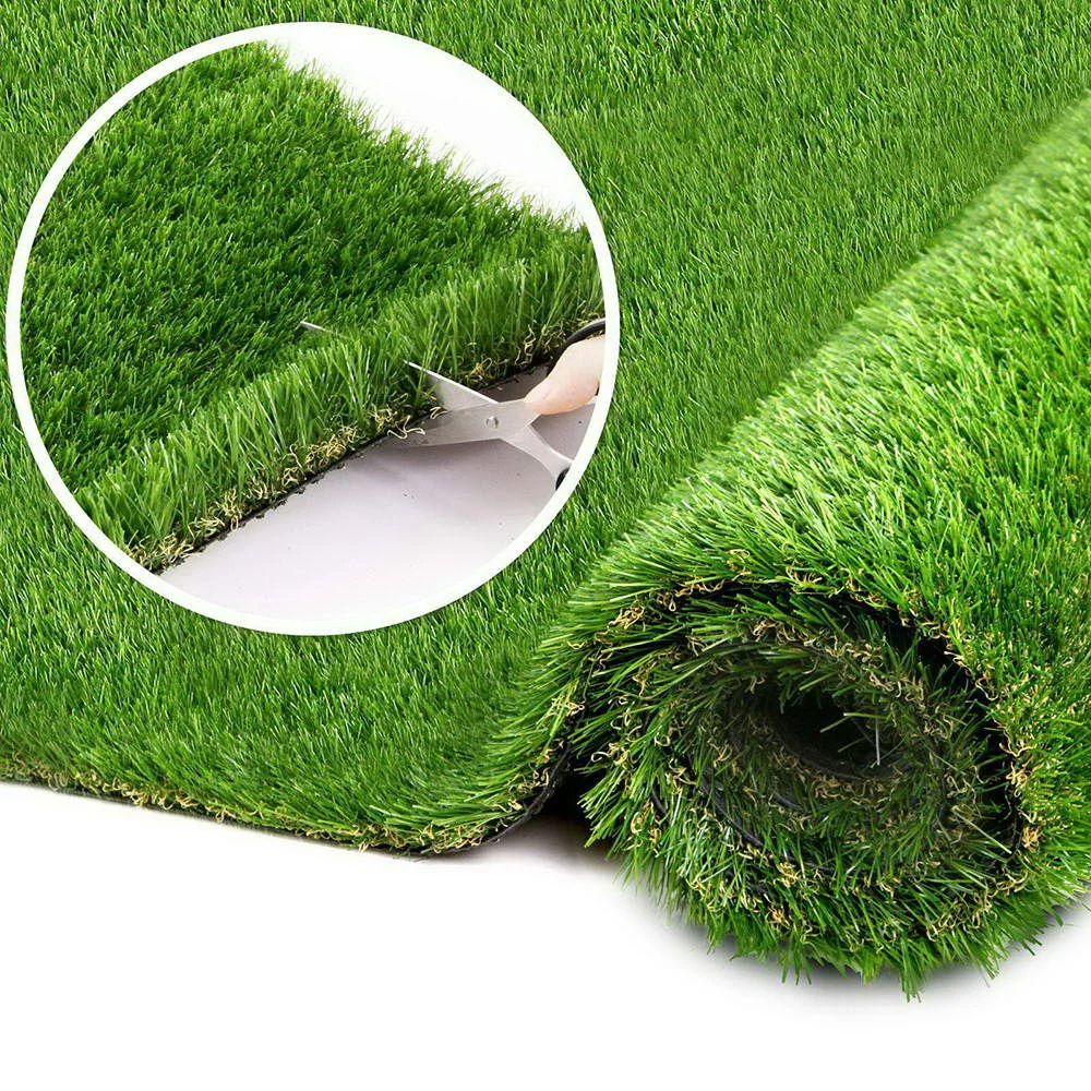 Primeturf Artificial Grass 30mm 2mx5m Synthetic Fake Lawn Turf Plastic Plant 4-coloured - Nurns