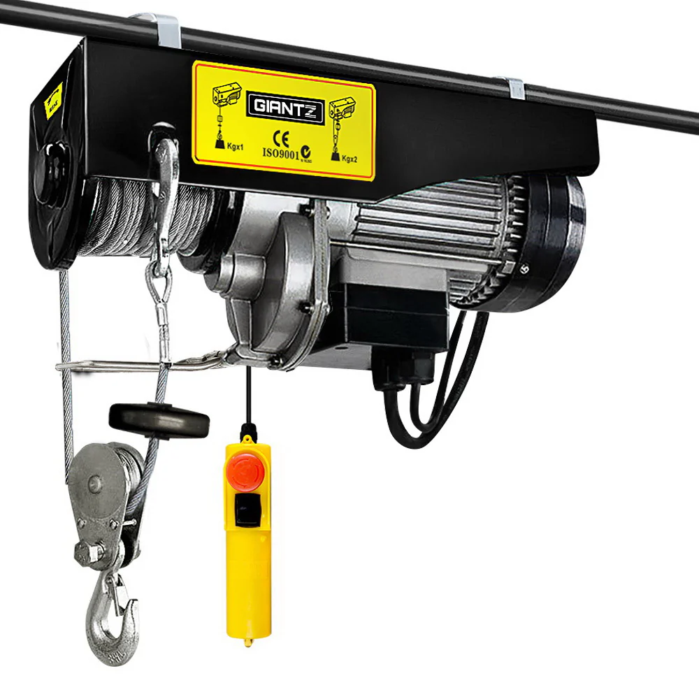 1300w Electric Hoist winch - Black - Nurns