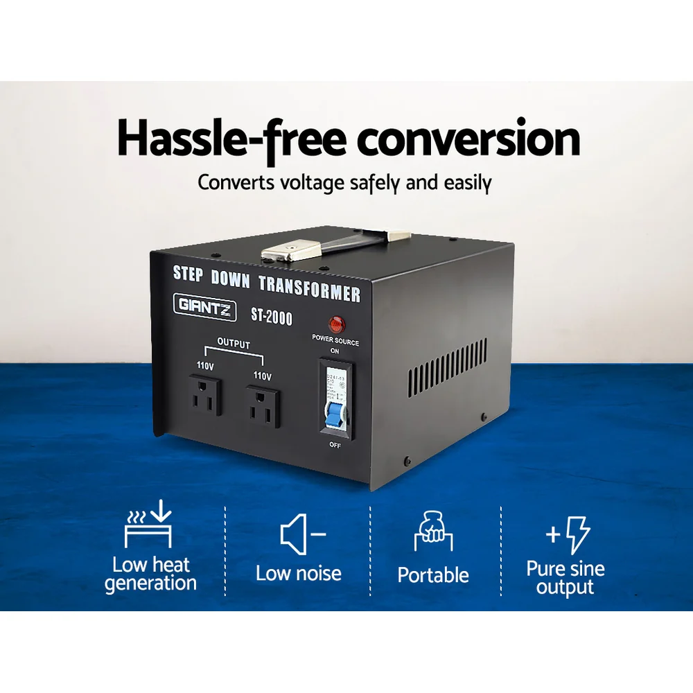 2000 Watt Step Down Transformer - Nurns