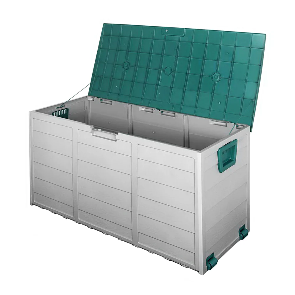 290L Outdoor Storage Box - Green - Nurns
