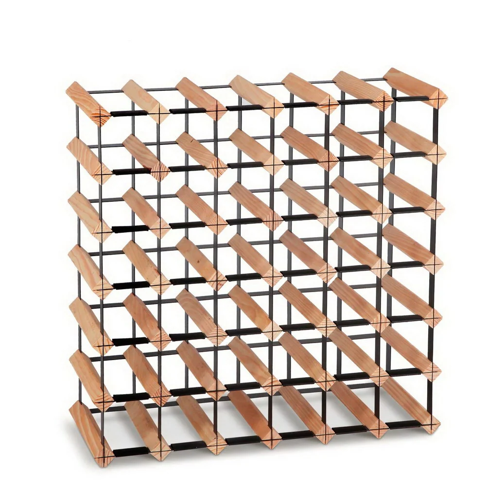 42 Bottle Timber Wine Rack - Nurns