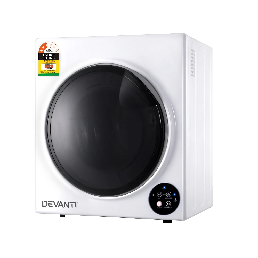 Tumble Dryer 5kg Fully Auto Black - Nurns