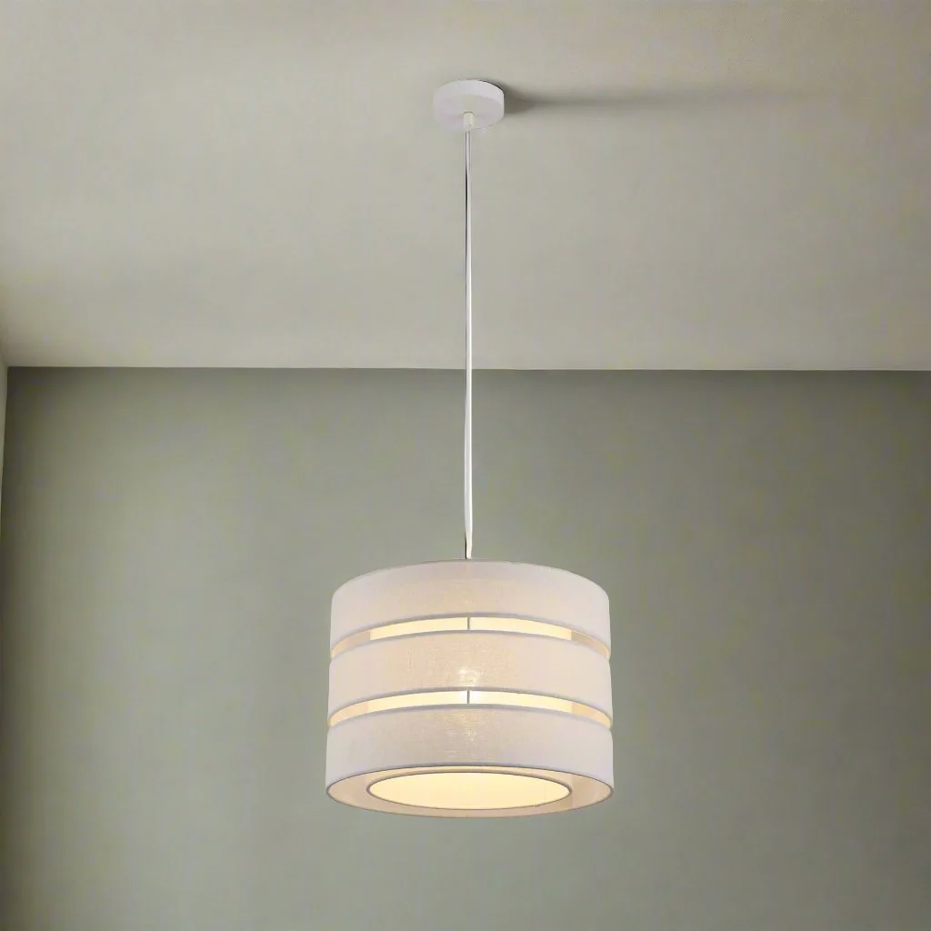 Trio Pendant Light - White - Nurns