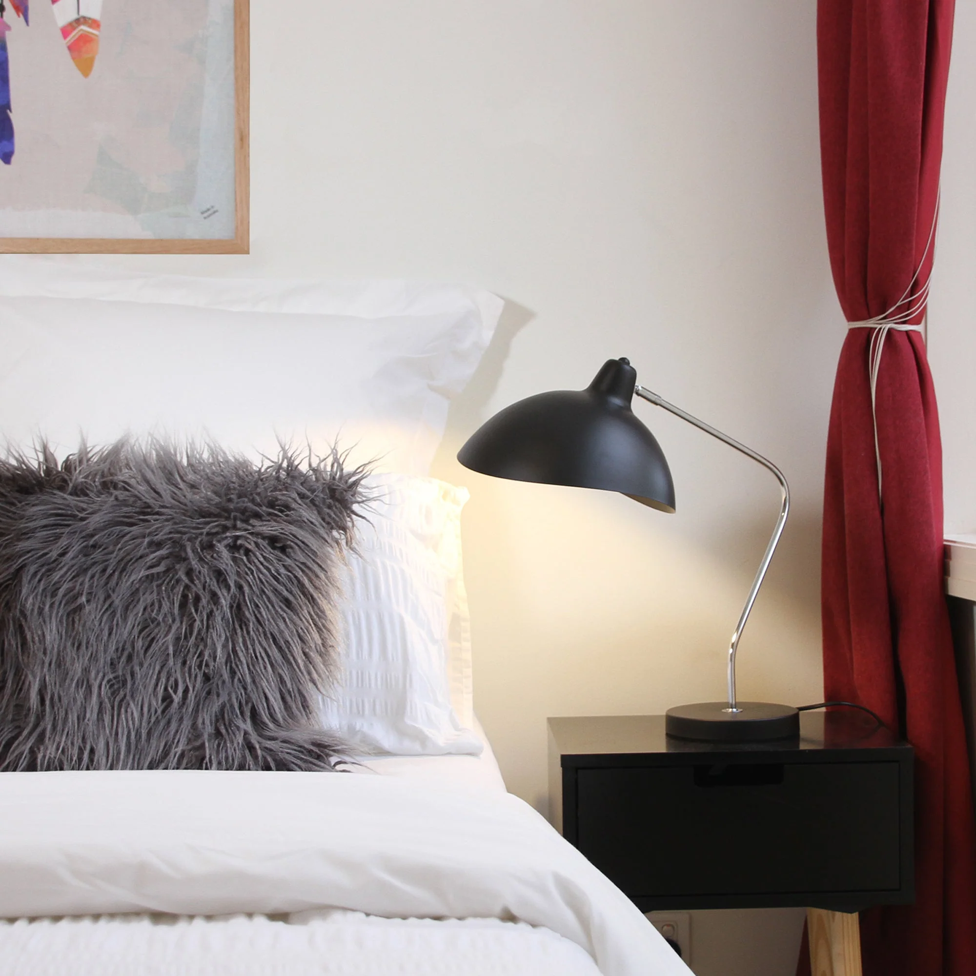 Table Lamp - Black - Nurns