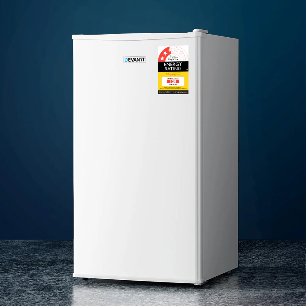 Devanti 95L Bar Fridge White - Nurns